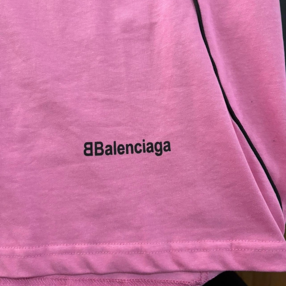 Balenciaga Unisex Pink Tee